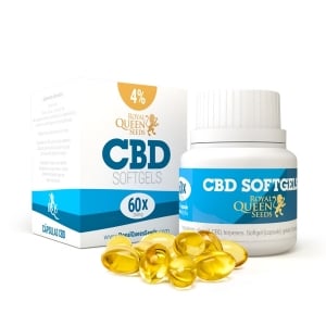CBD Olej Gelové Kapsle 4% CBD Olej Gelové Kapsle 4%