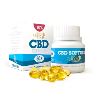 CBD Olej Gelové Kapsle 10%
