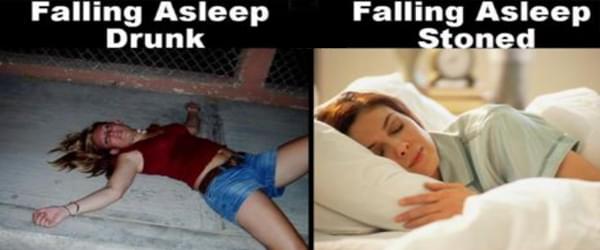 Stoned vs Drunk Stoned vs Drunk