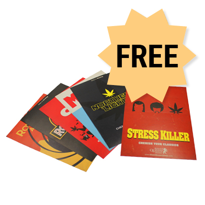 Free Cannabis Stickers Stickers