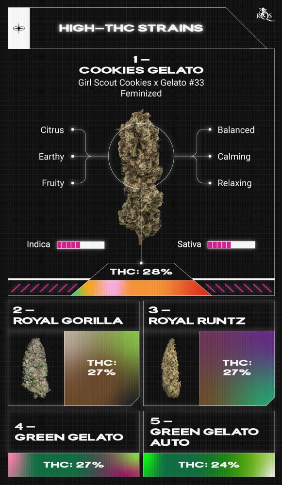 Top RQS Low Smell Strains