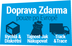 Zdarma s celosvětovou dopravou, rychlé a diskrétní!